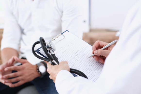 Arzt und Patient