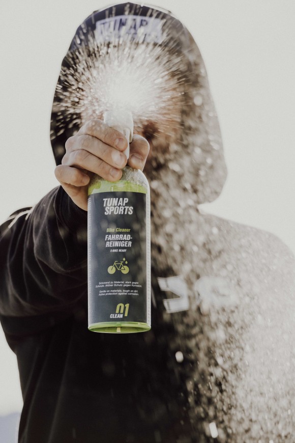 Tunap Sports Fahrradreiniger jetzt als 750 ml Recyclingflasche erhältlich